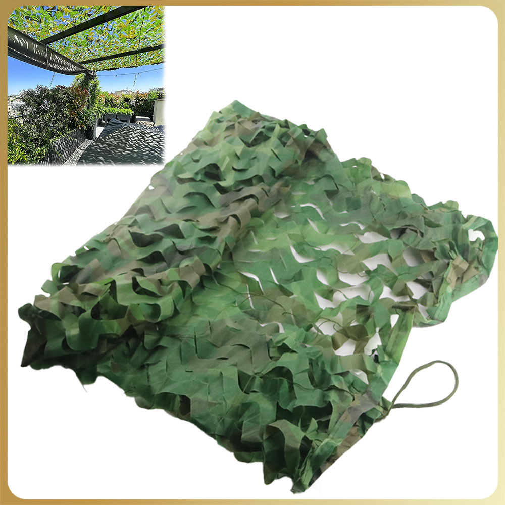 Camuflagem da selva Rede de camuflagem para caça decorações militares para festas tiro ao alvo em acampamentos 1,4mx1m