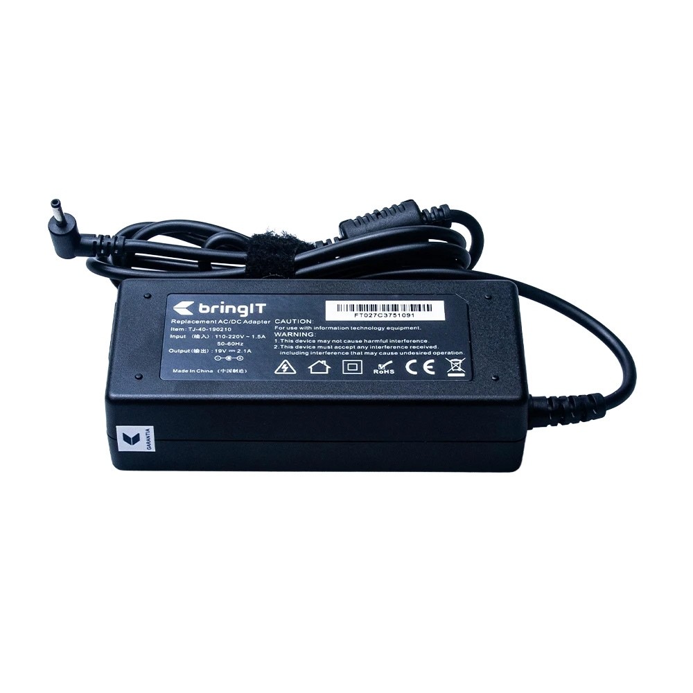 Fonte Carregador para Notebook Samsung Book NP550XDA-KH7BR | 19 V 2.1 A 40 W em Oferta na Shopee