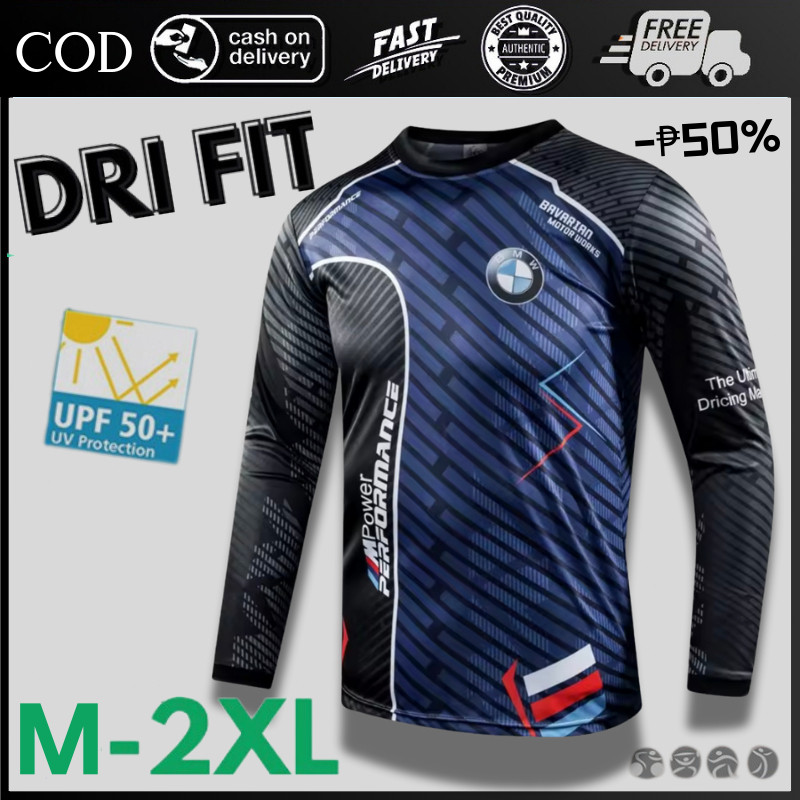Camisa Esportiva De Manga Comprida Para Motocicleta BMW Bicicleta Masculina