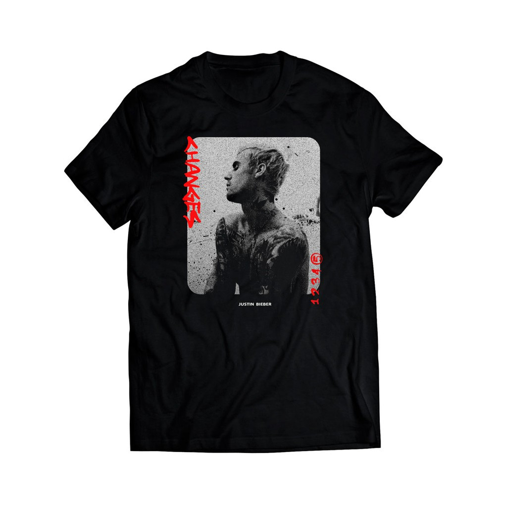 [Camiseta Premium em Algodão Puro]TT Camiseta Justin Bieber Changes  [ALMERCH]