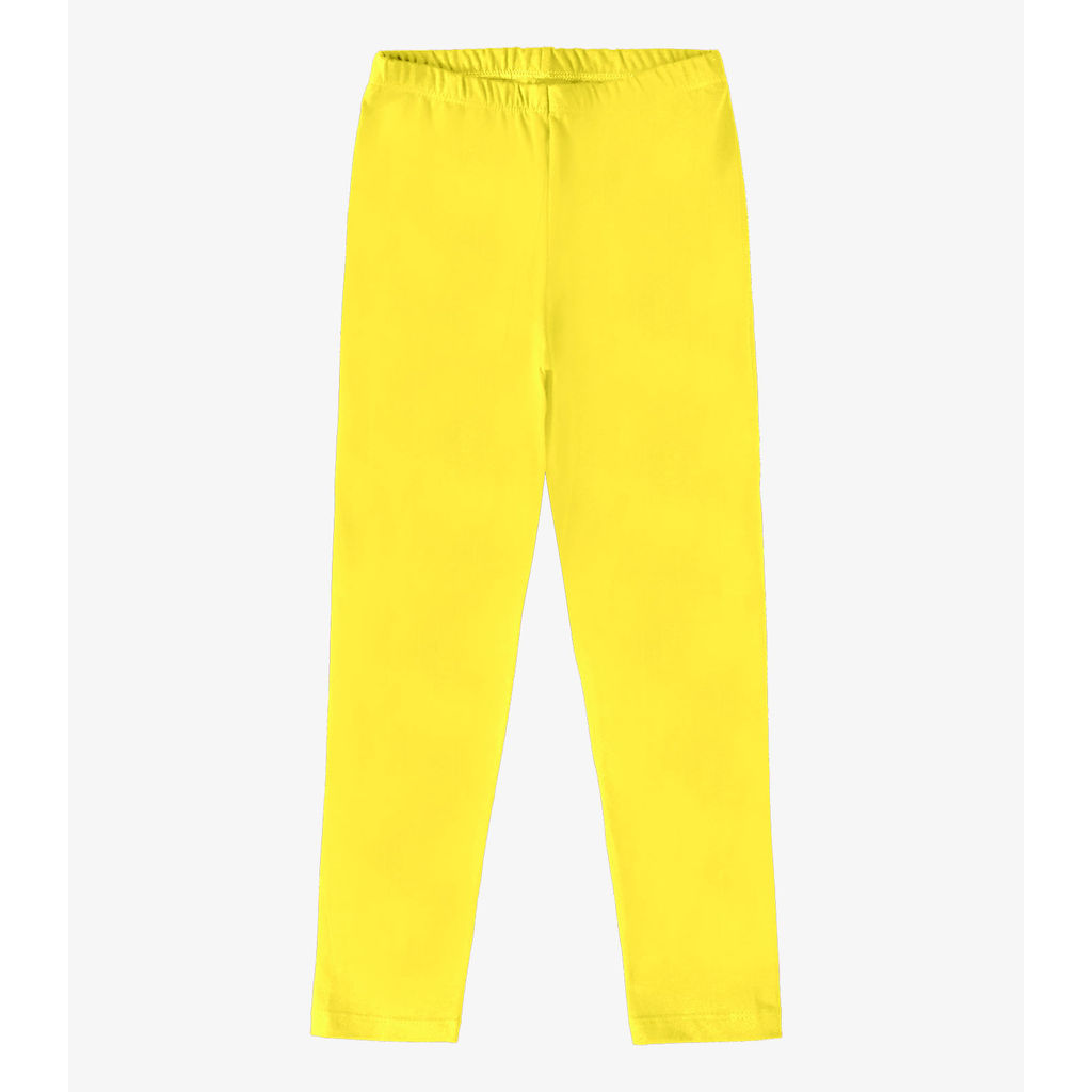 Legging Infantil Menina Molecotton Rovitex Kids Amarelo