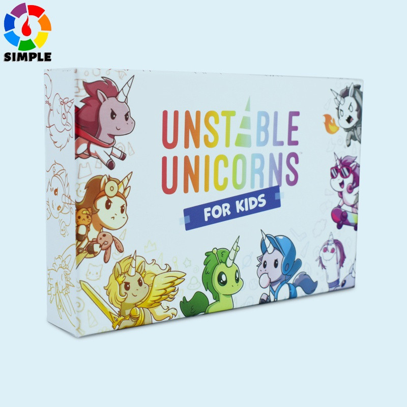 Unstable Games - Unstable Unicorns for Kids Edition Base Game - A strategic card game for Kids!