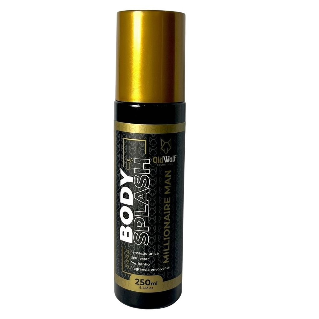 Body Splash Millionaire Man 250ML - Old Wolf