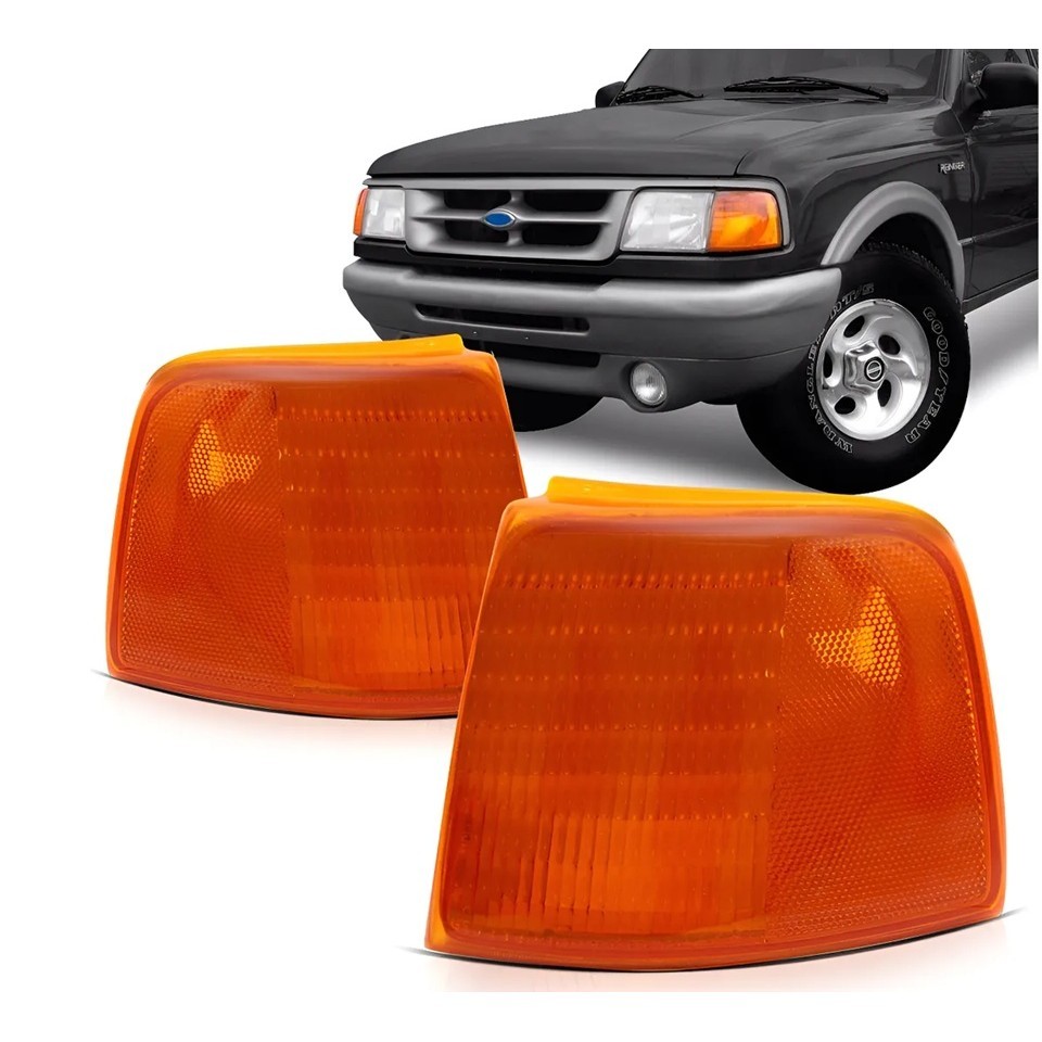 Par Lanterna Dianteira Pisca Seta Ford Ranger 1993 1994 1995 1996 1997 Ambar