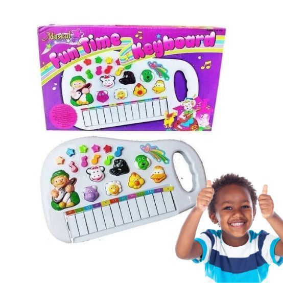 Piano Teclado Animal Infantil Sons Eletrônico 12 Teclas em Oferta na Shopee