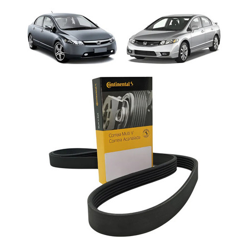 Correia Do Alternador Honda Civic 2.0 Exr 2013 2014 2015 em Oferta na Shopee