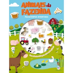 Adesivos Animais da Fazenda | Passatempos Divertidos