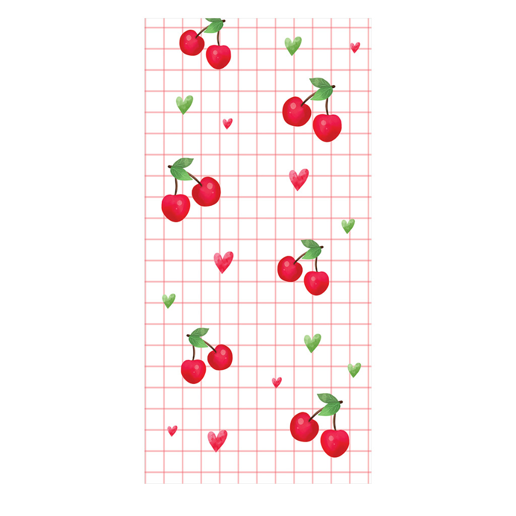 Painel Festa  Vertical em  Tecido Cerejinha 1,00 x 2,00 em Oferta na Shopee