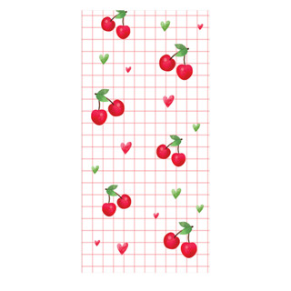 Painel Festa  Vertical em  Tecido Cerejinha 1,00 x 2,00 em Oferta na Shopee