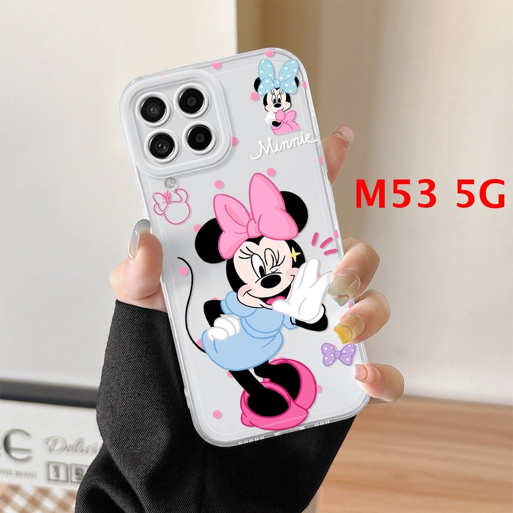 Capa Para Samsung Galaxy M53 5G Capinha De Silicone Macio Celular Transparente Soft Case 0133 TSY