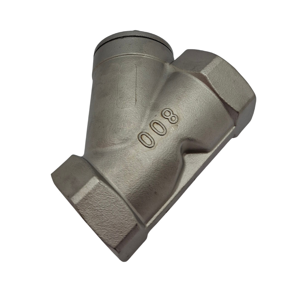 Válvula Filtro Y Total Inox Rosca 11/2 BSP DN40 Filtragem