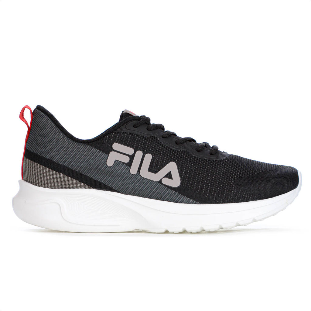 Tênis Fila Vector Preto e Cinza - Masculino