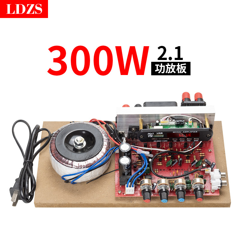 [Compra no Exterior] LDZS Amplificador de Subwoofer de Áudio Doméstico de Alta Potência 300W 220V Placa Amplificadora Un