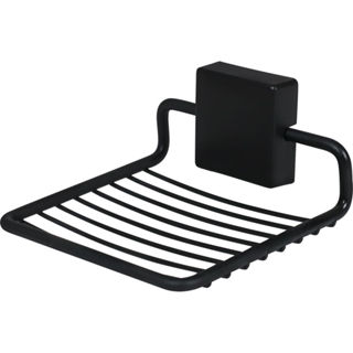Saboneteira de Parede Curvy Preto Bel em Oferta na Shopee