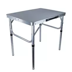 Mesa Dobrável Camping Nautika Lunch Alumínio Vira Maleta