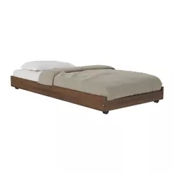 Cama Auxiliar Solteiro p/ Colchão 78 X 188cm Imbuia