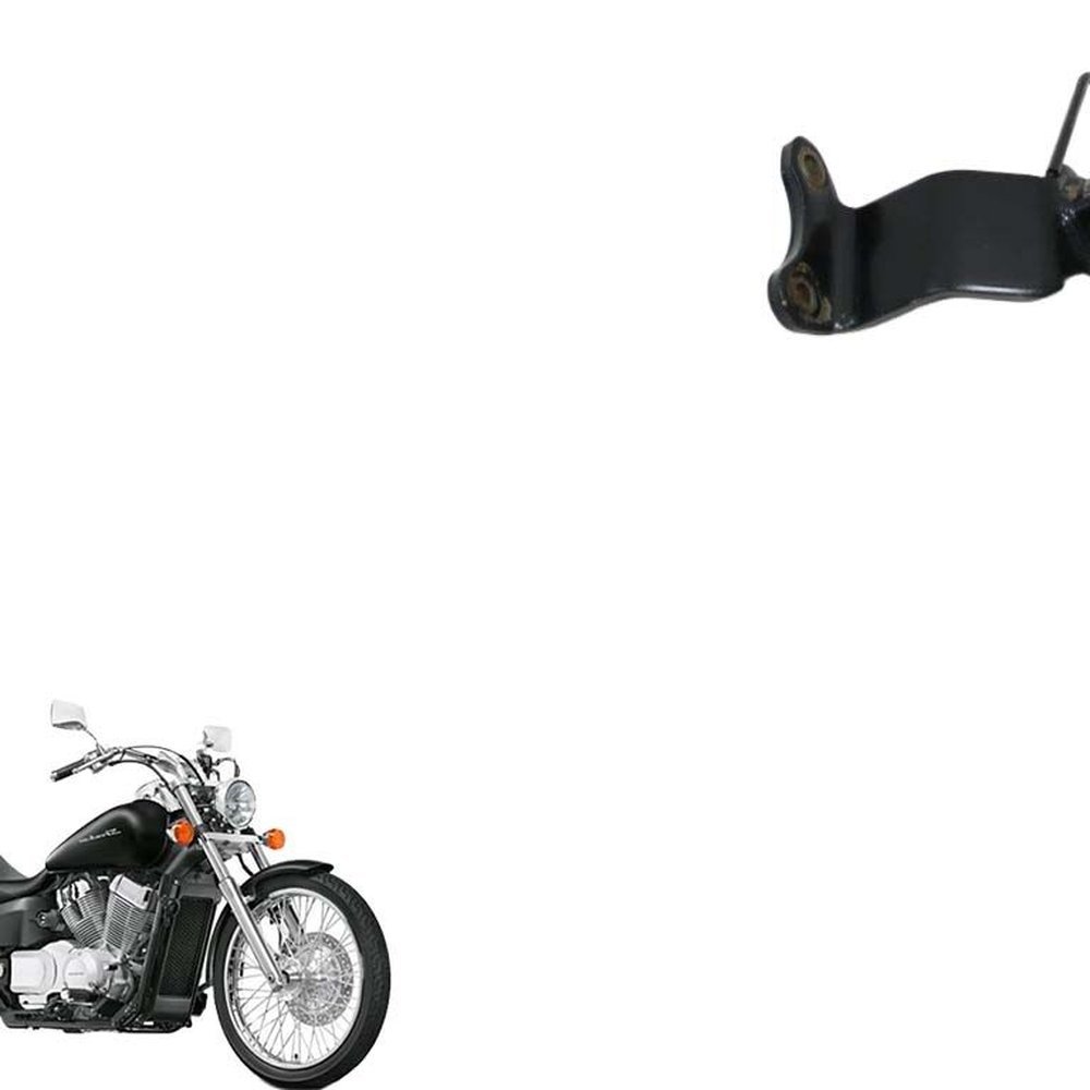 SUPORTE PEDALEIRA DIANT. DIREITA HONDA SHADOW 750 2007 USADO ( ORIGINAL )