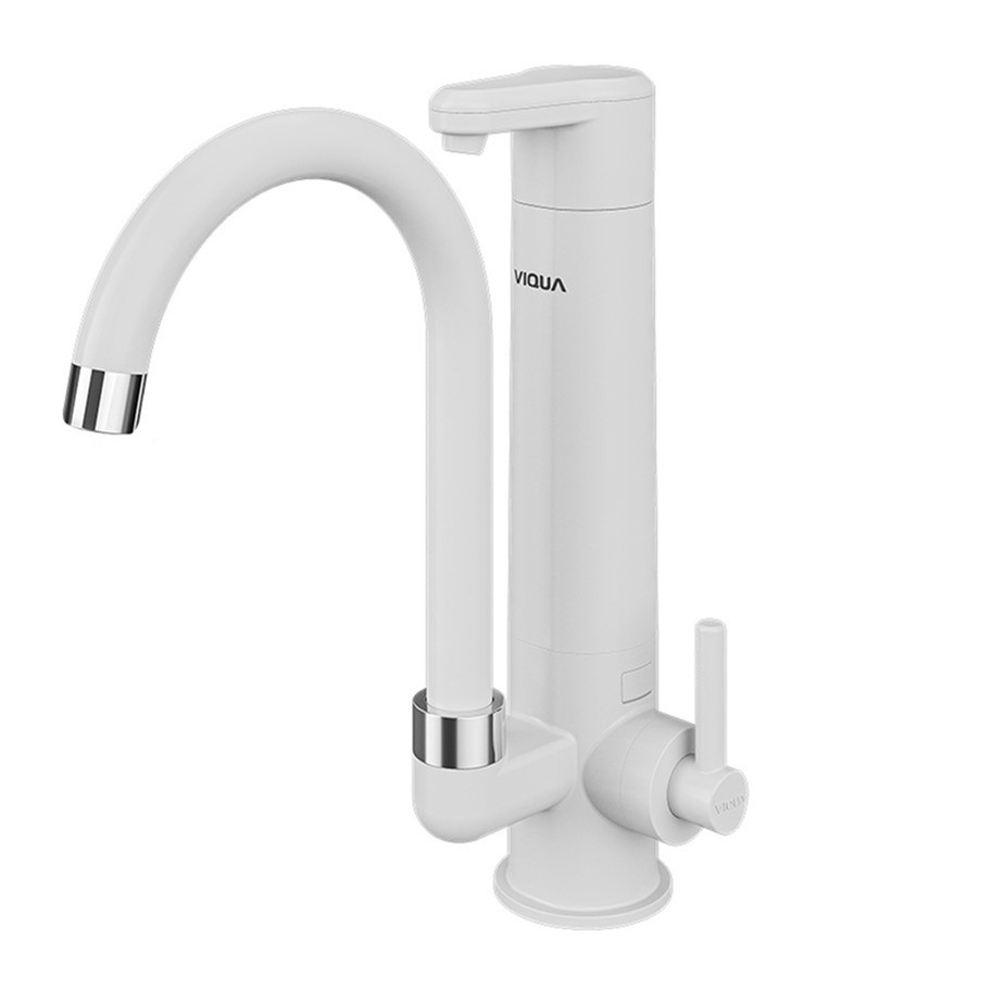 Torneira Mesa Bica Móvel Purificador Lagune Vitalité Branca