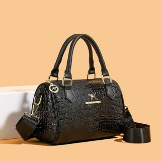Bolsa mensageiro feminina, bolsa de ombro feminina, sacola feminina, grande capacidade, elegante, combinada, bolsa balde