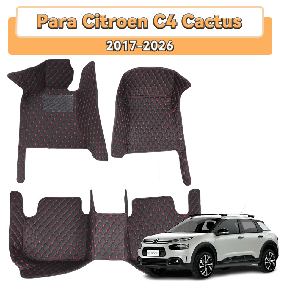 Tapete De Carro 3D Para Citroen C4 Cactus 2017-2026 .