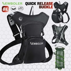 Mochila Para Motocicleta NEWBOLER 8L Pacote De Hidratação Portátil De Ciclismo Leve E Respirável De Grande Capacidade Co