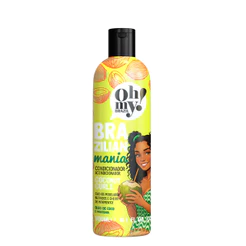 Condicionador Coconut Curls Brazilian Mania 300ml Oh My | Pra cabelos cacheados