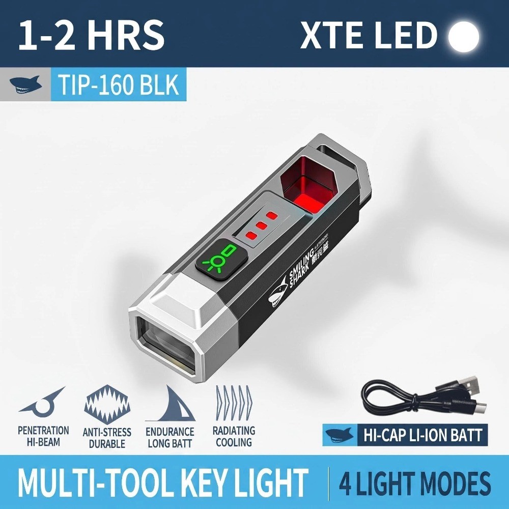 Nova Mini Lanternas LED De Bolso Recarregável EDC Tocha Com Detector De Câmera Anti-sneak Lanterna Portátil De Autodefes