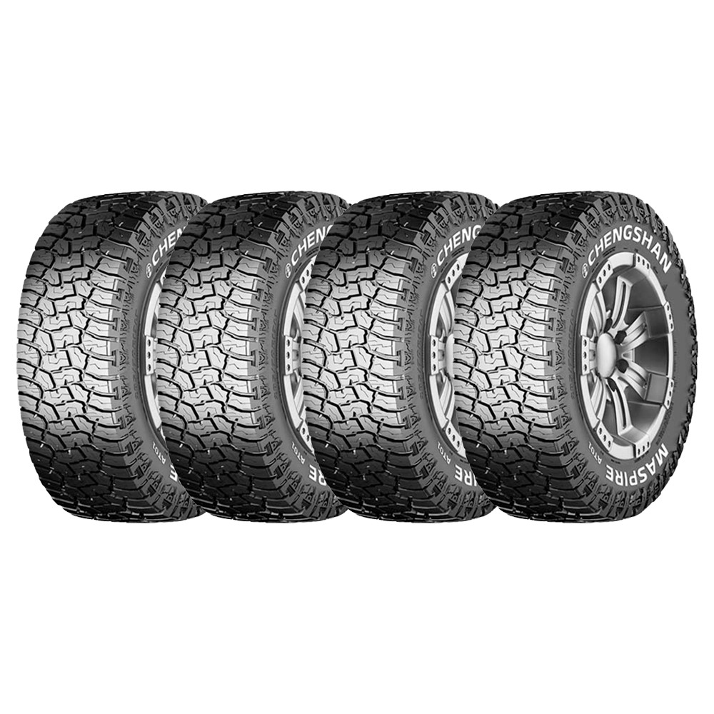 Kit 4 Pneus Aro 16 Chengshan 245/70 R16 118/115Q 10PR Maspire AT01