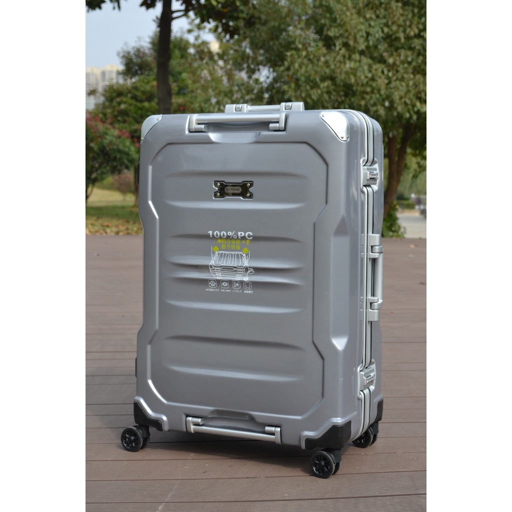 Quadro de alumínio 107cm Universal roda trole caso Oxford pano caso viagem bagagem das mulheres dos homens 158 b