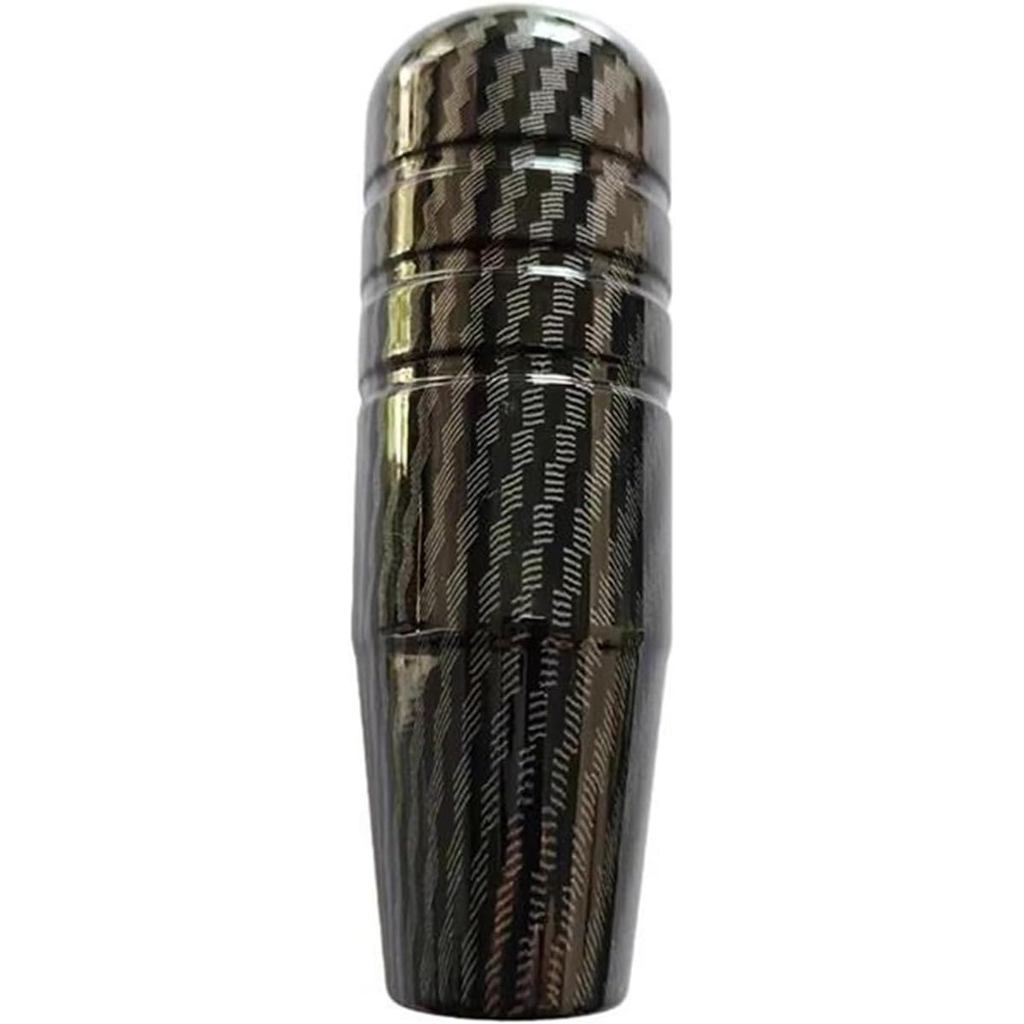 Botão De Mudança 9CM 13cm De Marcha Do Carro Varanda Transmissão Manual Universal Fibra De Carbono Alumínio Estendido Ca
