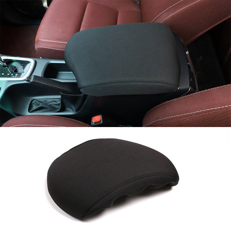 Adequado para 15-21 Toyota hilux hilux caixa de apoio de braço capa pano 1 peça conjunto todo estilo preto alta qualidad