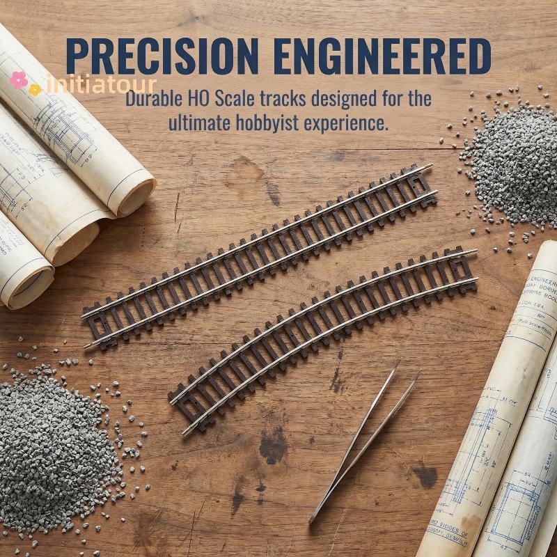 [Init-t] Autêntico Modelo Em Escala 187 HO Trem Tras Para Layout Ferroviário Miniatura Decoração De Mesa De Areia Novo