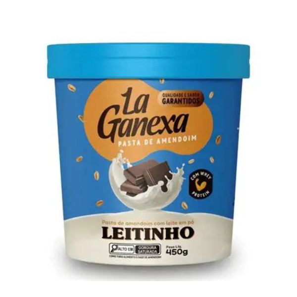 PASTA DE AMENDOIM 450G - LA GANEXA