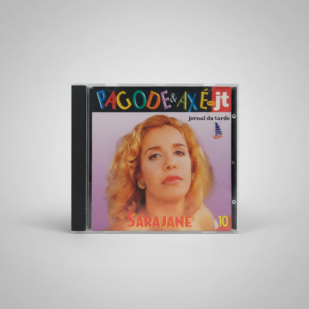 Cd Sarajane Pagode & Axé - Álbum Físico