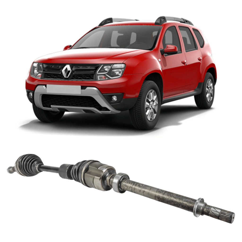 Semi Eixo Renault Duster 1.6 2024>2026 Manual Lado Direito (25 Dentes Junta Homocinética / 26 Dentes Tulipa)