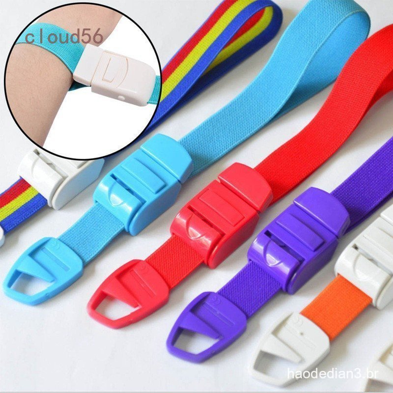 BH Color Buckle Torniquete Pressão Pulso Cinto Viagem Ao Ar Livre Turismo Suprimentos De Primeiros Socorros