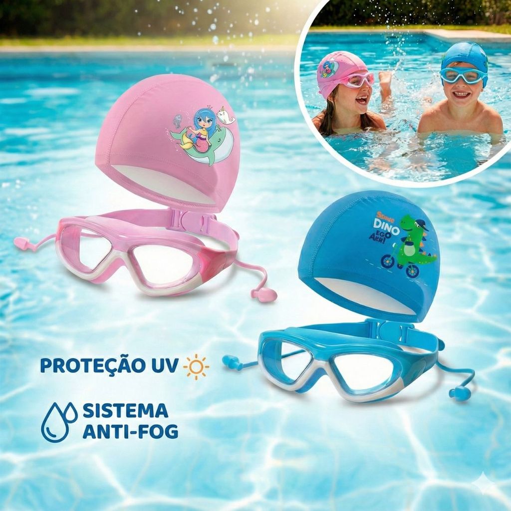 Touca de Natação Infantil Silicone: Onde Comprar | BuscaProdutos