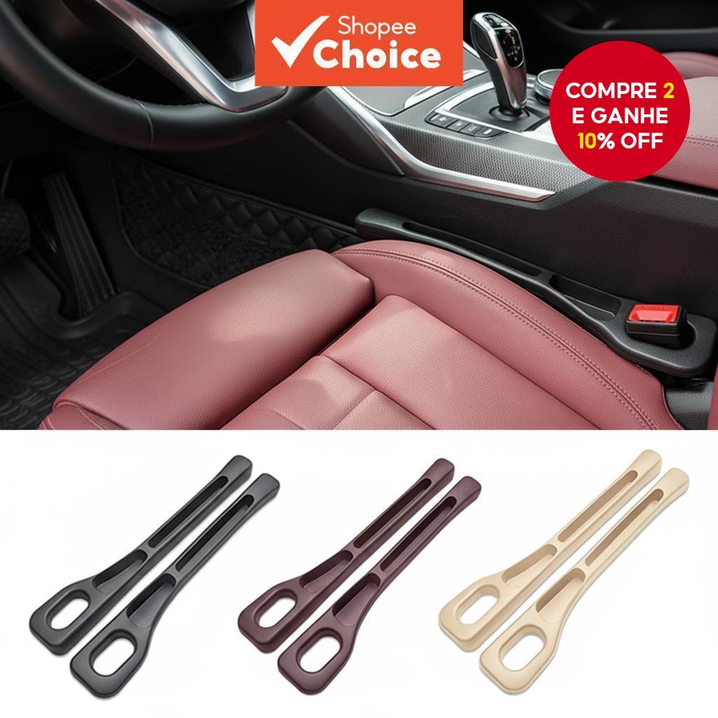  1 Par de Tapa-Furo para Assento de Carro, Tira de Vedação à Prova de Vazamento, Plugue Universal para Armazenamento