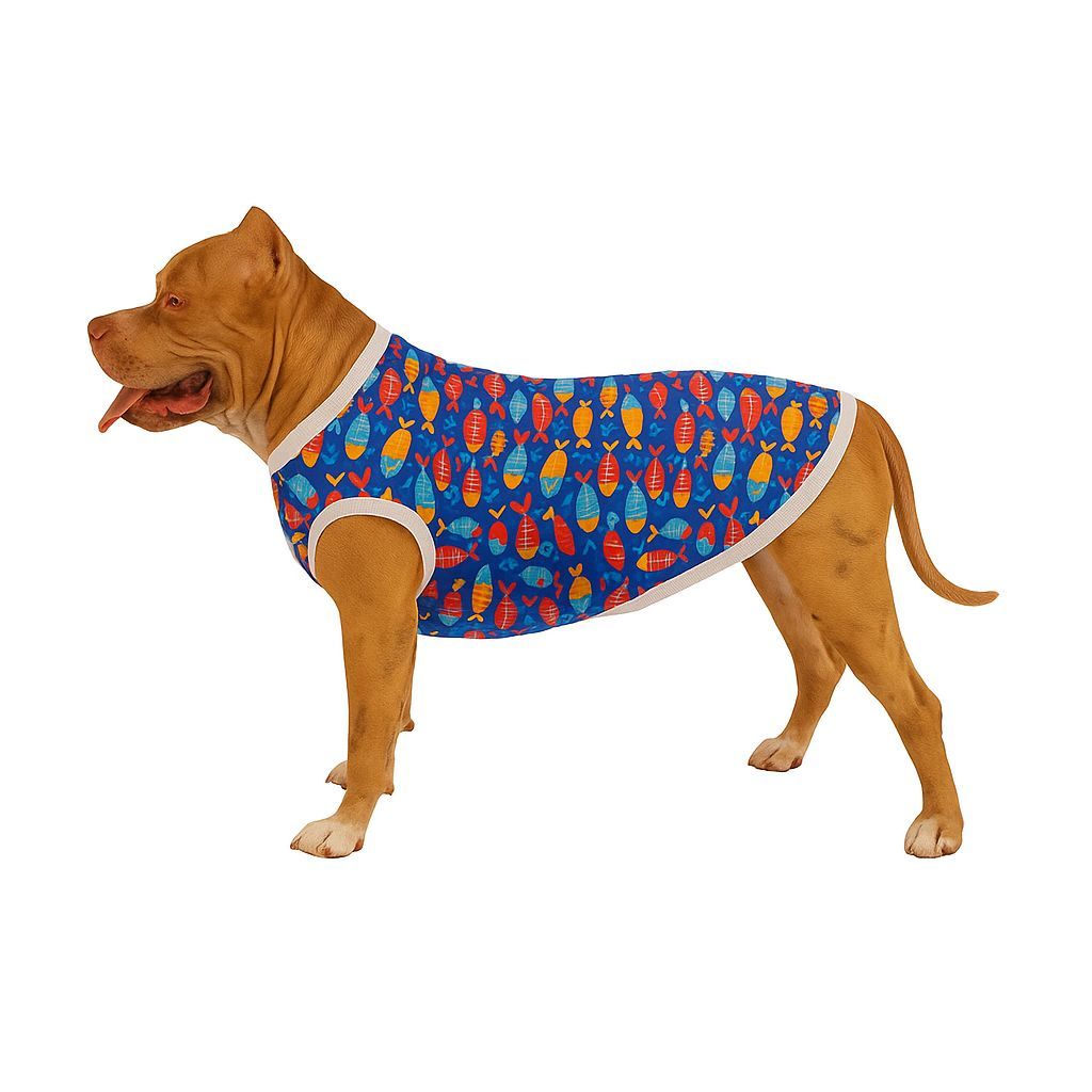 Roupa de Cachorro Unissex DRY Fit UV Porte Grande Peixes em Oferta na Shopee