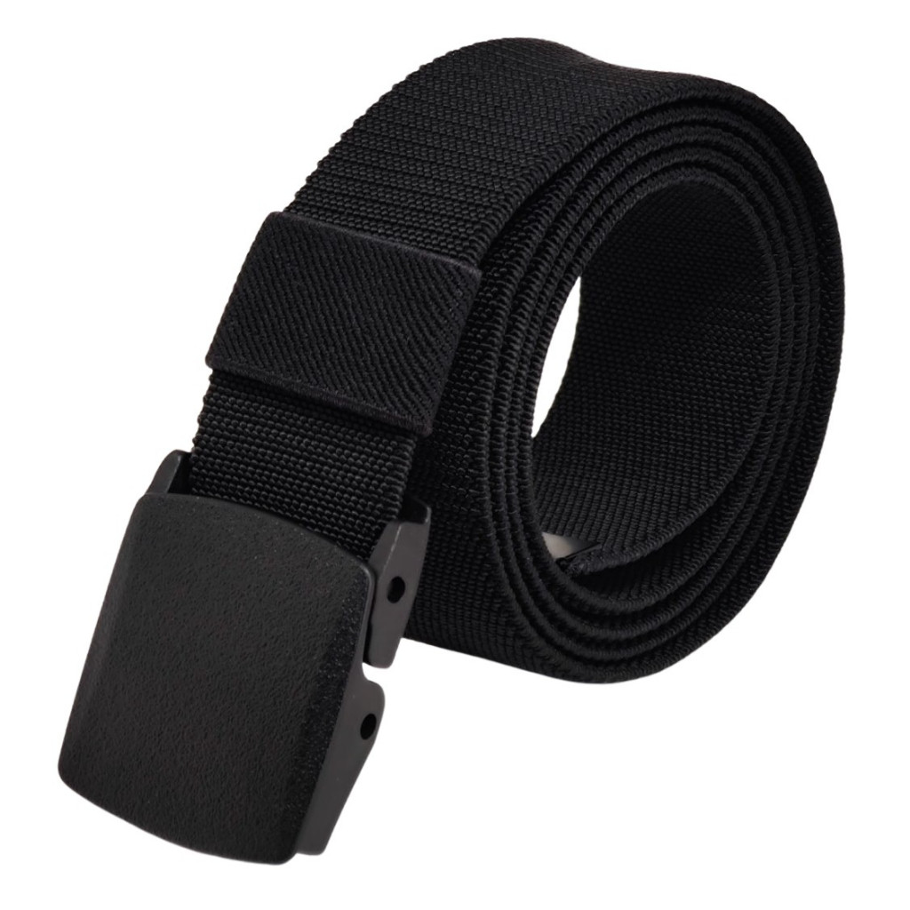 Moda Cinto Elástico Largo Masculino Fivela de Plástico pronto a entrega