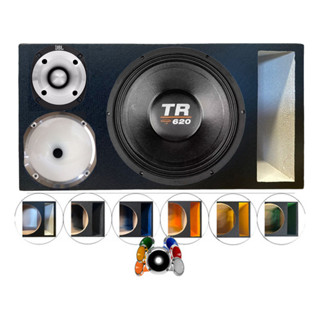 CAIXA TRIO DUTO REGUA WOOFER 12 POL TRITON TR620 JBL TRIO CORNETA 1425 em Oferta na Shopee