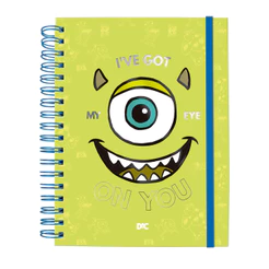 Caderno Smart Colegial 10 Matérias Monstros SA DAC