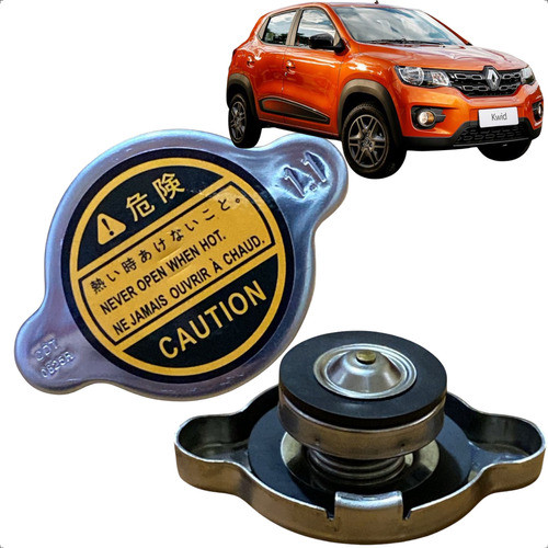 Tampa Radiador Alumínio Kwid 2017 2018 2019 2020 2021 1.1 Bar Pressao kid kuid em Oferta na Shopee