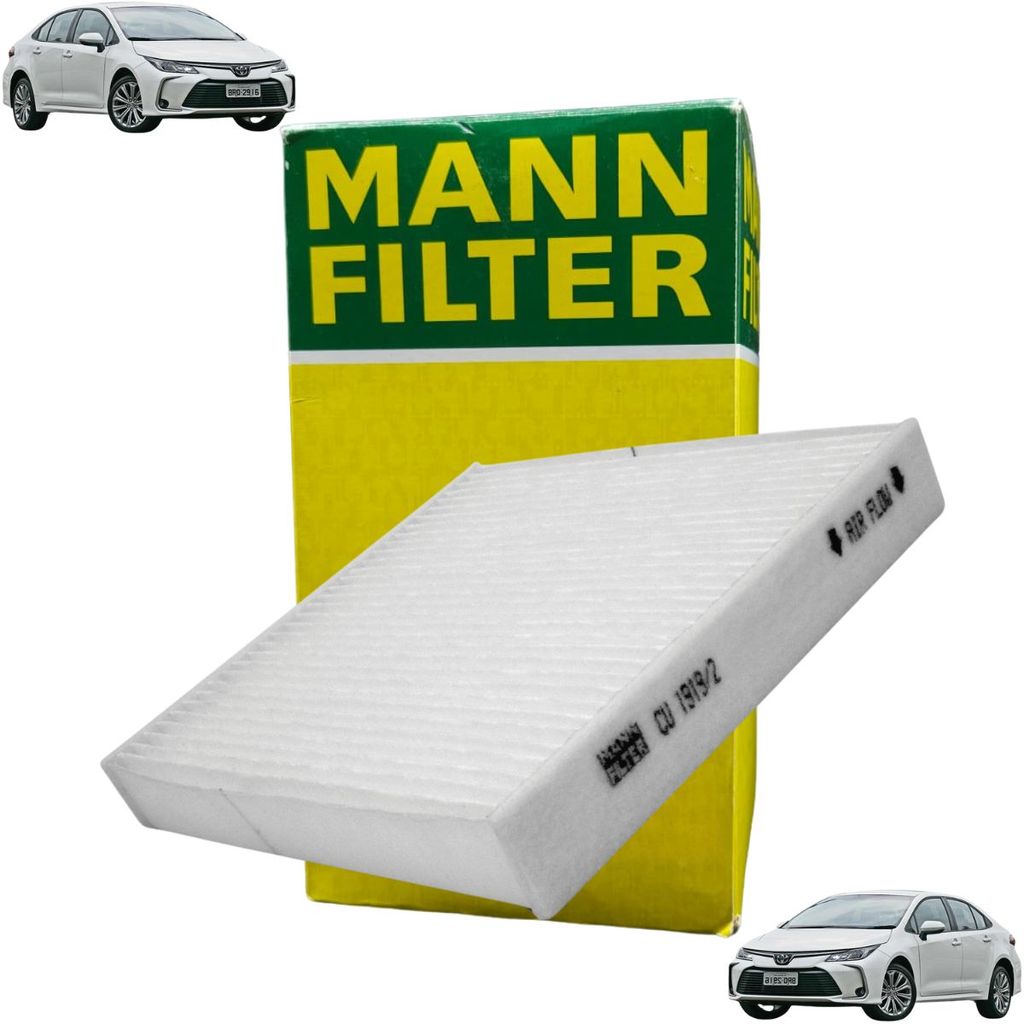 Filtro De Cabine Range Rover Sport Ii 2016 A 2016 / Velar 2017 A 2020 / Camry 2006 A 2017 / Corolla 2002 A 2024