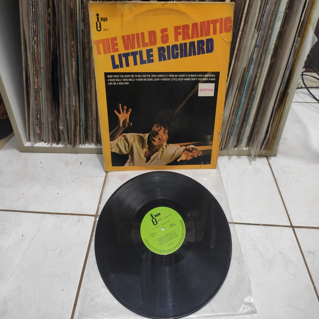 VINIL LITTLE RICHARD THE WILD & FRANTIC