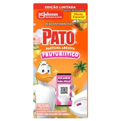 Desodorizador Sanitário Pato Pastilha Adesiva Futurístico 3UN