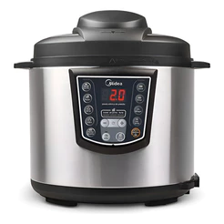 Panela de Pressão Elétrica Midea 6L Digital Inox 220V