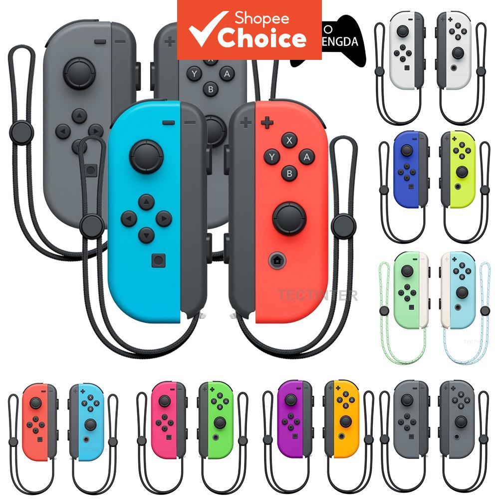 Controlador de Jogo Sem Fio Gamepad para Joystick Nintendo Switch com Alça de Jogos com Turbo e Vibração