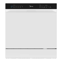 Lava Louças Midea 8 Serviços MDWTF08W1 com Função Touch Plus e Programa Rápido 30' Branca 110V