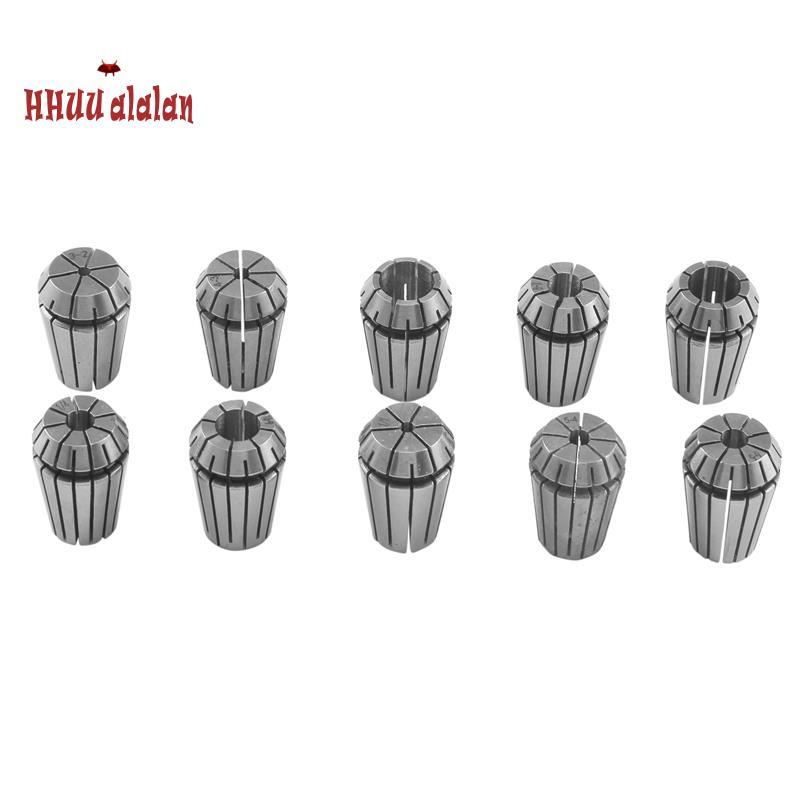 [Alta Qualidade H] 10pcs ER20 Conjunto De Pinça De Mola CNC Ferramenta De Torno De Fresagem ER20 Mandril